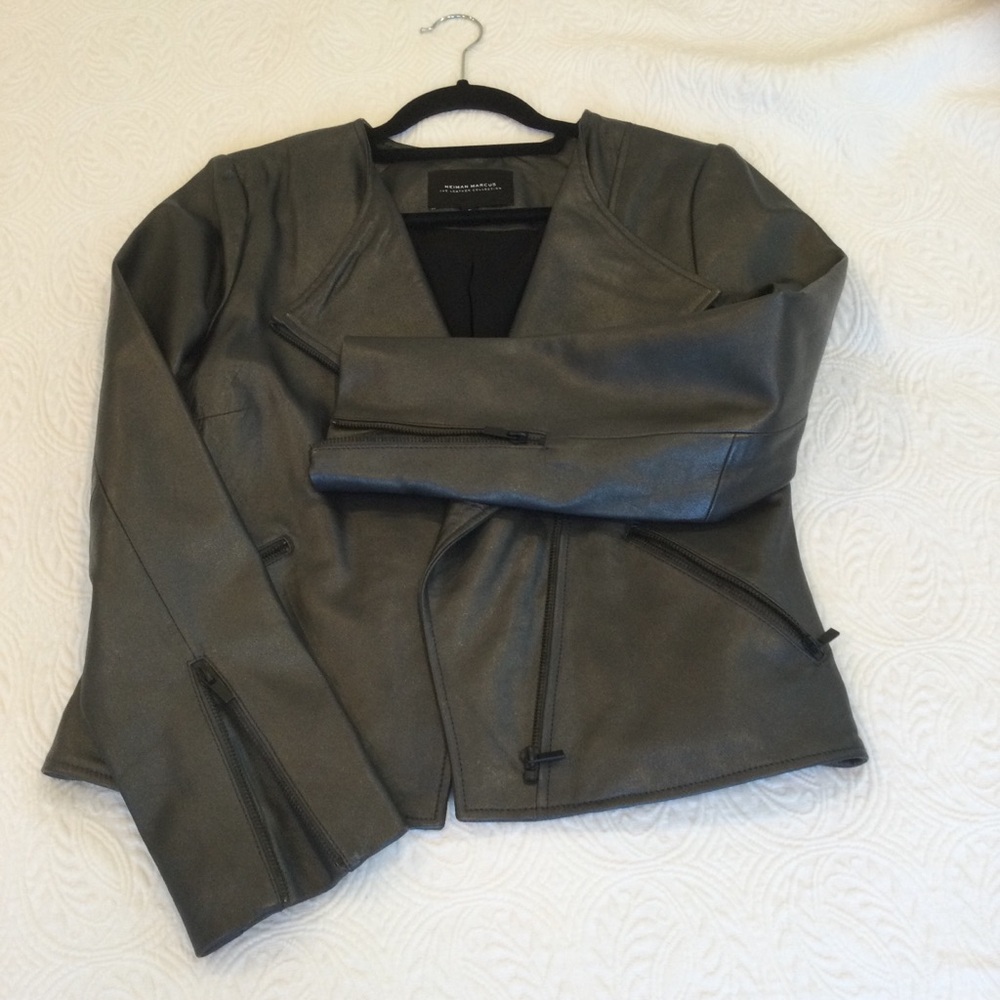 Neiman Marcus Leather Jacket